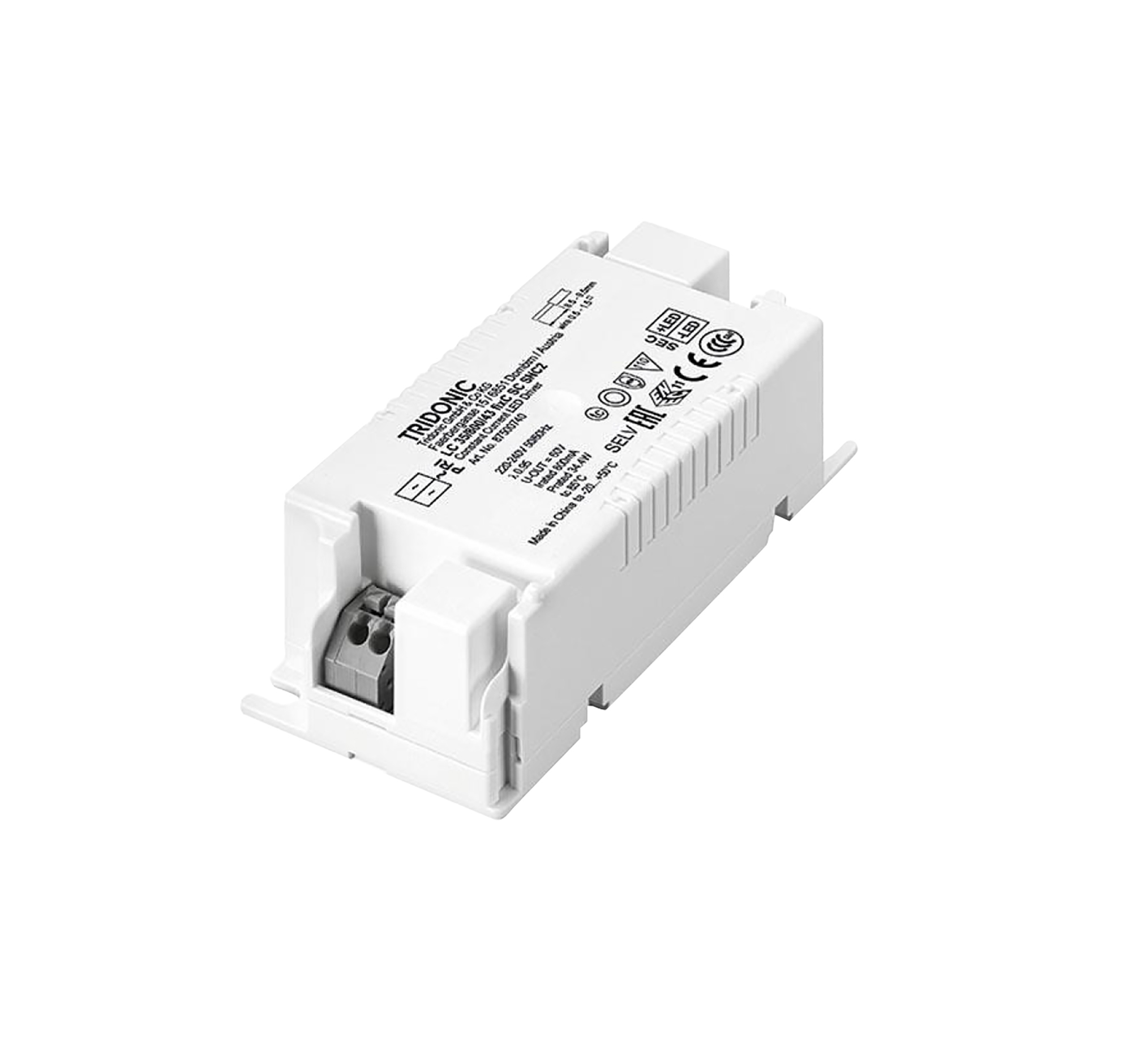 Driver LC Drivers Tridonic Fixed output Driver Driver LC Drivers Tridonic Fixed output Driver